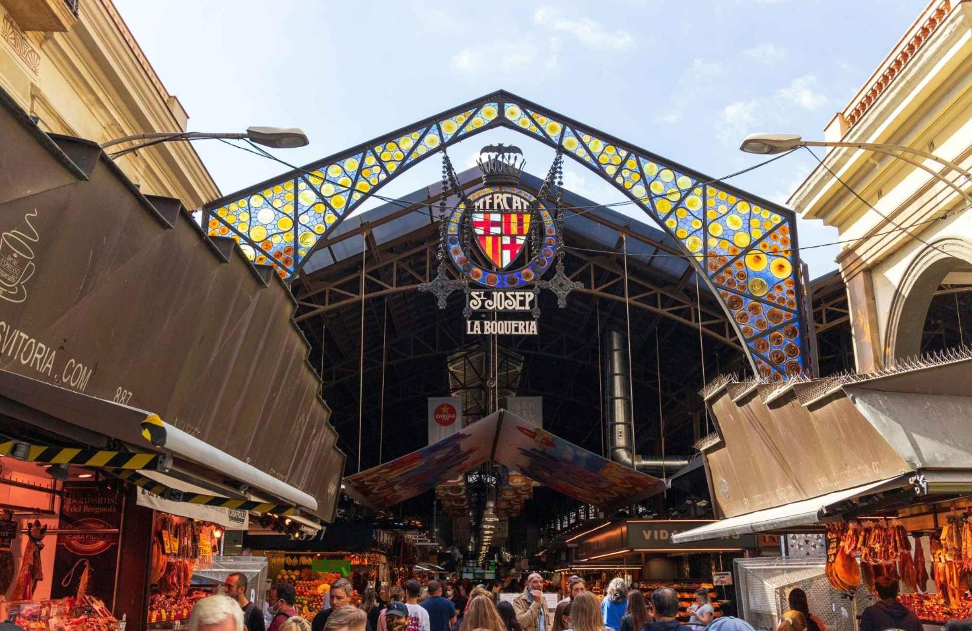 Exe Ramblas Boqueria Barcelona Bagian luar foto